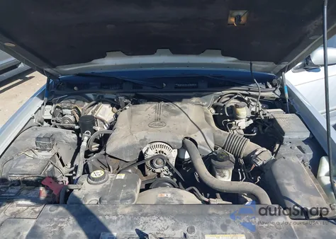 2002 Mercury Grand Marquis Gs from USA, damaged, VIN 2MEFM74W92X660739